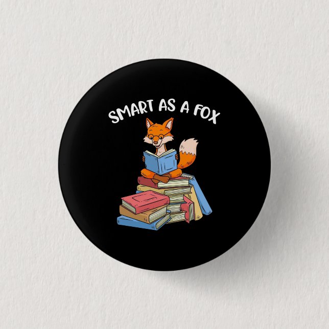 Intelligent als Fuchs Button (Vorderseite)
