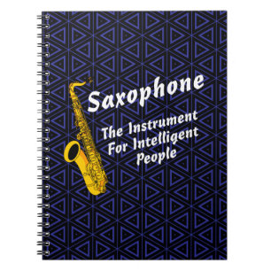Intelligent Saxophon Notizblock