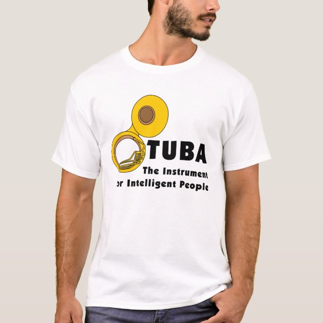 Intelligent Tuba T-Shirt (Vorderseite)