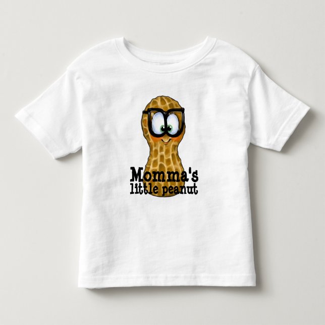 Intelligent wenig Erdnuss. KUNDENGERECHT! Kleinkind T-shirt (Vorderseite)