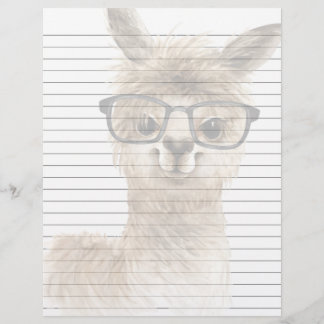 Intelligente Alpacapapapier Briefbogen