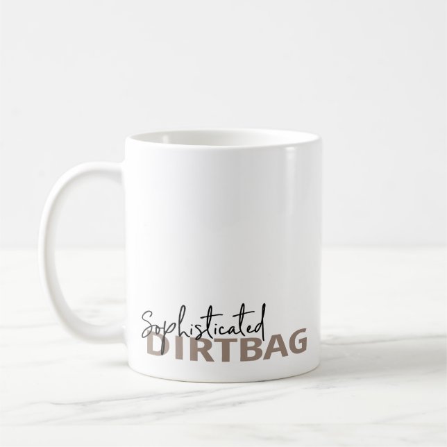 Intelligente Dirtbag-Tasse Kaffeetasse (Links)