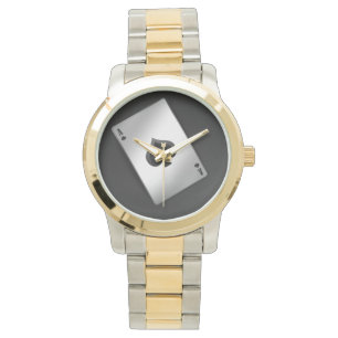 Intelligente Gentleman's Ace of spades watch Armbanduhr