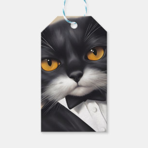 Intelligente Katze Geschenkanhänger