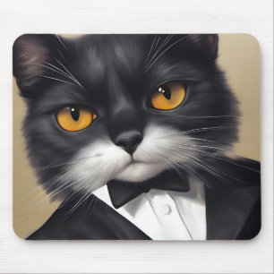 Intelligente Katze Mousepad