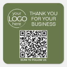 Intelligente Kontaktaufnahme mit Olive Green QR