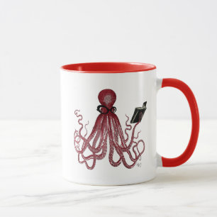 Intelligente Krake Tasse