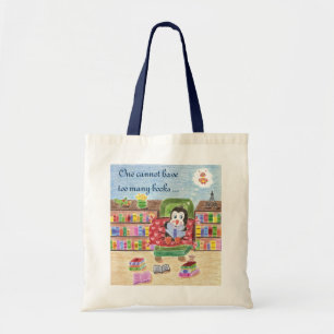 Intelligente LesePinguinkinderbibliothekstasche Tragetasche