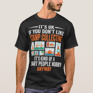 Intelligente Menschen Hobby-Briefmarke Sammeln son T-Shirt