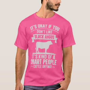 Intelligente Menschen Rinder Bauer Kuh züchten Sch T-Shirt