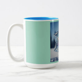 Intelligente Schneeflocke Tasse