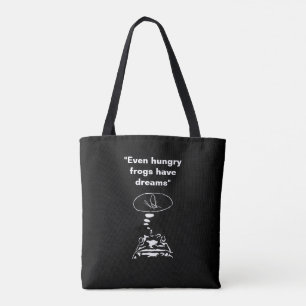 Intelligente Tiere im Internet "Hungry Frog Dreams Tasche