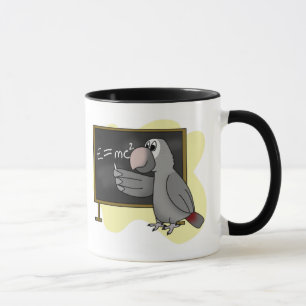 Intelligente Timneh afrikanisches Grau-Tasse Tasse