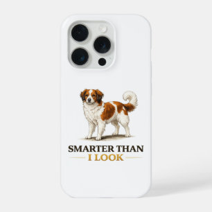 Intelligenter als ich aussehe Kooikerhondje iPhone 15 Pro Hülle