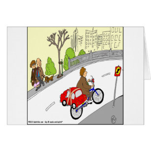 intelligenter Fahrrad-Gestell-Cartoon des Autos