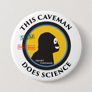 Intelligenter Gang-Wissenschafts-Höhlenbewohner Button