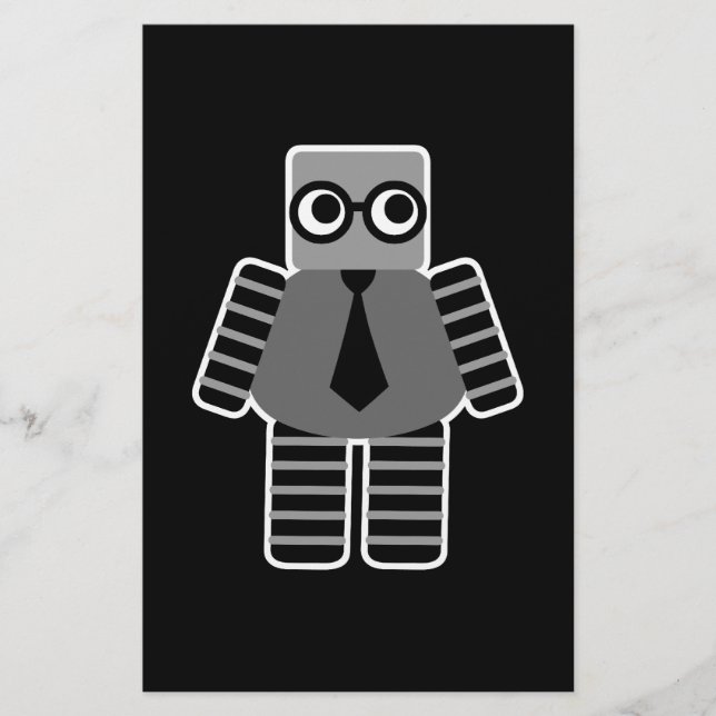 Intelligenter Roboter Briefpapier (Vorderseite)