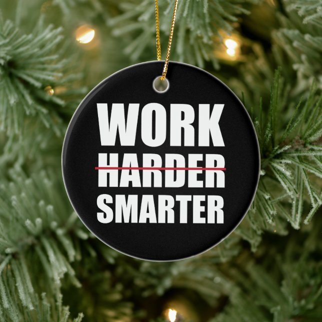 Intelligenter und Motivierend arbeiten Keramik Ornament (Baum)