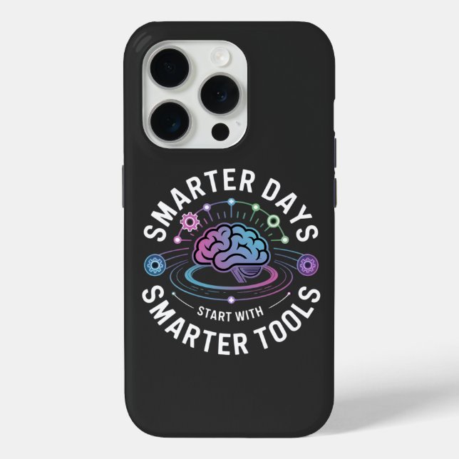 Intelligentere künstliche Intelligenz Case-Mate iPhone Hülle (Rückseite)