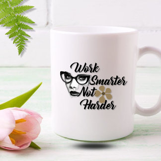 Intelligentere und nicht schwierige Arbeit - Class Kaffeetasse