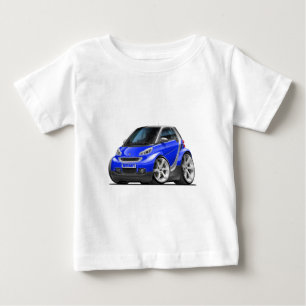 Intelligentes blaues Auto Baby T-shirt