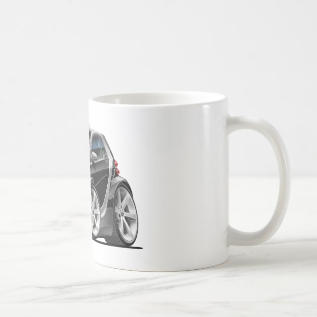 Intelligentes schwarzes Auto Kaffeetasse (Rechts)
