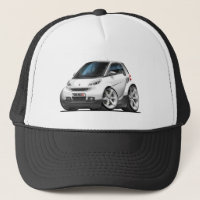 Intelligentes weißes Auto