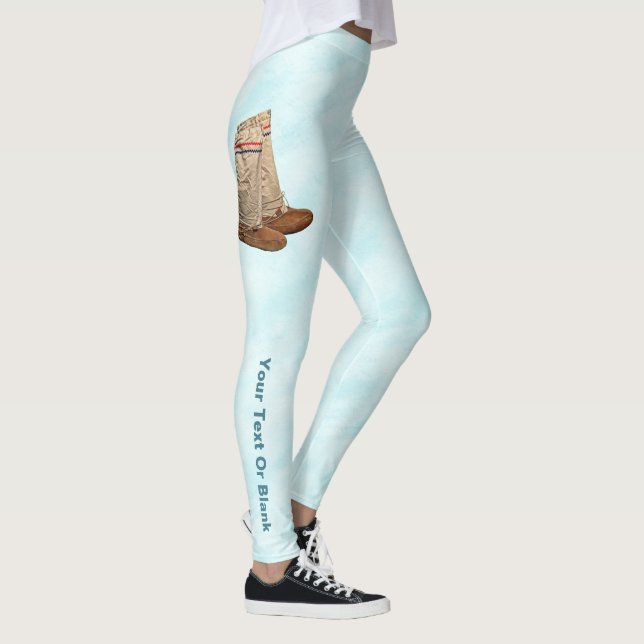 Intelligenz im Schnee Leggings (Rechts)