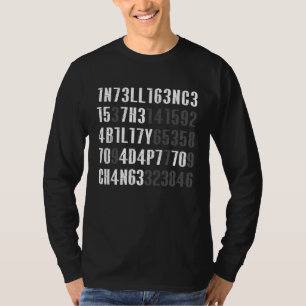 Intelligenz ist die Fähigkeit, sich an Veränderung T-Shirt