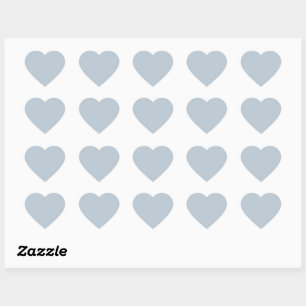 Intemporel - Bleu Mist Heart Sticker