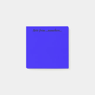 Intense Blue/Indigo Post-it Klebezettel