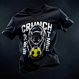 Intense Cat Soccer - Geschenk für Athleten T-Shirt
