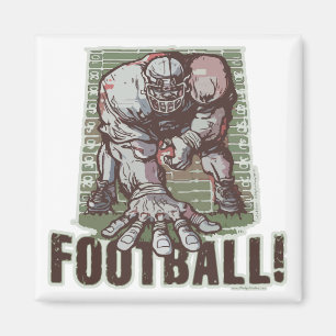 Intensive 3 Point Stance von Mudge Studios Magnet