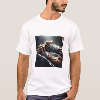 Intensive Boxhandschuhe Muskel Fitness Männer T-Shirt