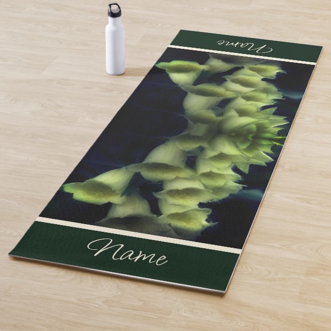 Intensive Foxglove Blume Personalisiert Yogamatte (Beispiel)