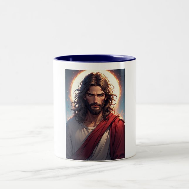 Intensive Jesus Christus christliche Kaffeetasse (Mittel)