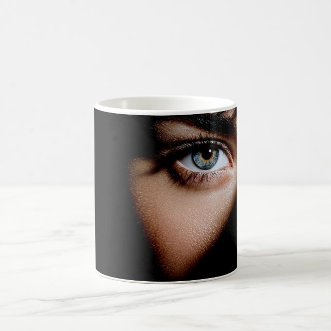 Intensiver Blick Auge Kaffeetasse (Mittel)