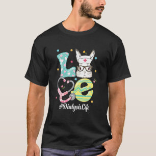 Intensivpflege Kinderkrippe Cheetah Print Bunny Di T-Shirt