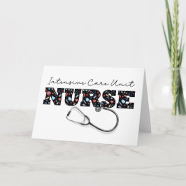 Intensivpflege NURSE Aufwertung Krankenschwester T Karte