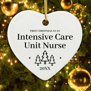 Intensivpflege versorgt Sie mit neuen Weihnachten Keramik Ornament