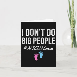 Intensivstation für Neugeborene Nicu Nurse Karte