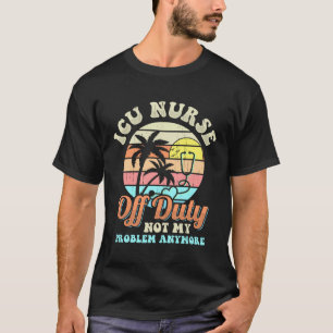 Intensivstation-Krankenschwester außer Dienst Urla T-Shirt