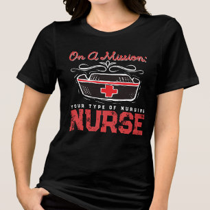 Intensivstation-Krankenschwester-Tag Heim Gesundhe Tri-Blend Shirt