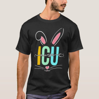 Intensivstation Schwester Häschenohren Stethoskop T-Shirt