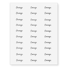 Intention "Courage Script"