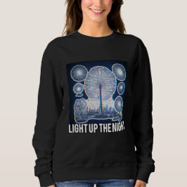 Interaktives Glow-in-the-Dark-Design Sweatshirt