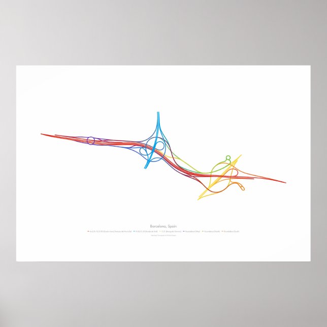 Interchange Choreografie: Barcelona, Spanien 2 Poster (Vorne)