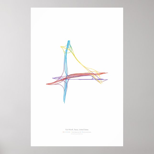 Interchange Choreografie: Fort Worth, TX, USA Poster (Vorne)
