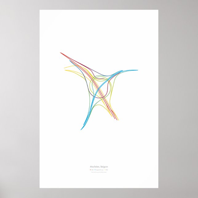 Interchange Choreografie: Machelen, Belgien Poster (Vorne)