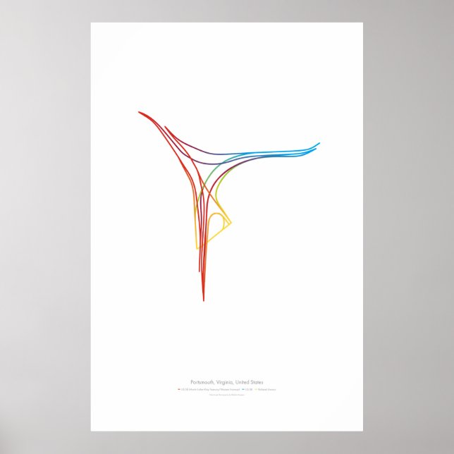 Interchange Choreografie: Portsmouth, VA, USA Poster (Vorne)